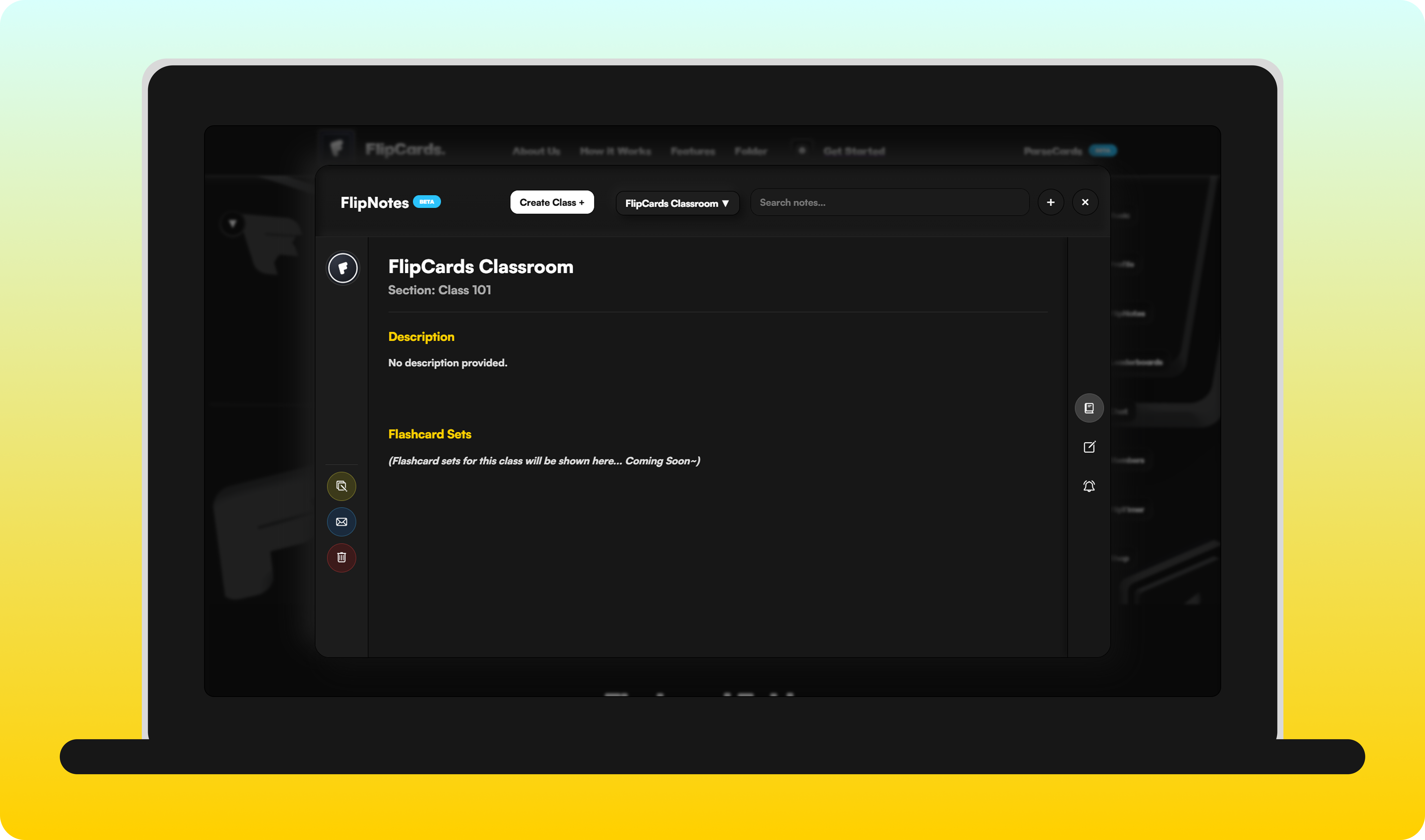 A descriptive image of the feature